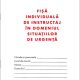 Fișă individuală de instructaj în domeniul situațiilor de urgență A5, carnet 8 file, imprimat tipizat, Darcom