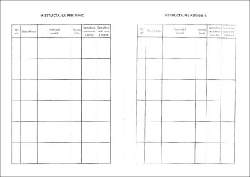 Fișă individuală de instructaj în domeniul situațiilor de urgență A5, carnet 8 file, imprimat tipizat, Darcom