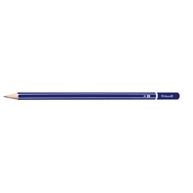 Creion grafit, lăcuit, mină 2B, Pelikan