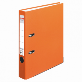 Biblioraft A4, 5cm, PP, culoare portocaliu, Herlitz