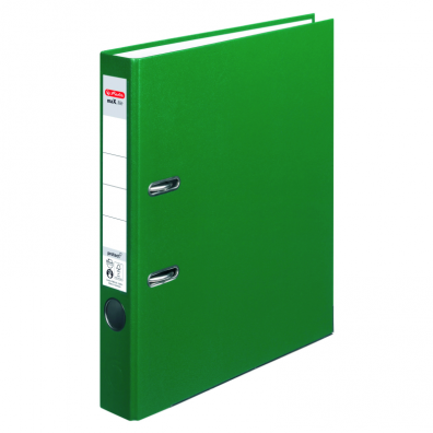 Biblioraft A4 5cm, PP, culoare verde, Herlitz