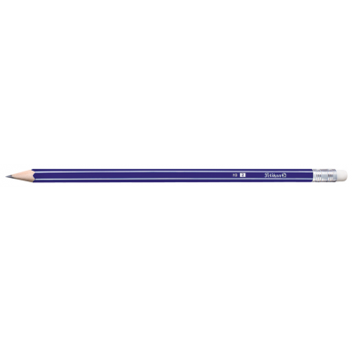 Creion grafit cu radieră, lăcuit, mină HB, Pelikan
