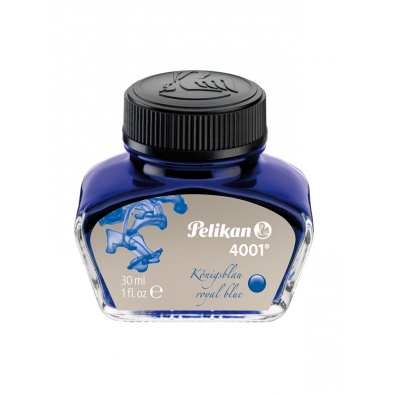 Cerneală 4001® în călimară, 30 ml, culoare albastru royal, Pelikan