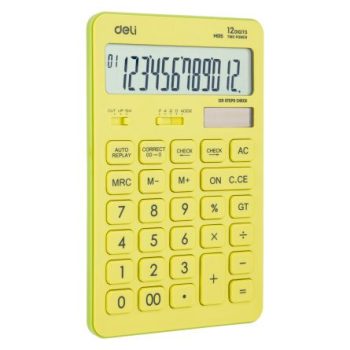 Calculator birou 12 digits, 1551, vernil pastel, Deli