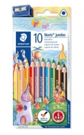 Creion color Noris, triplu Jumbo, 10/set, Staedtler