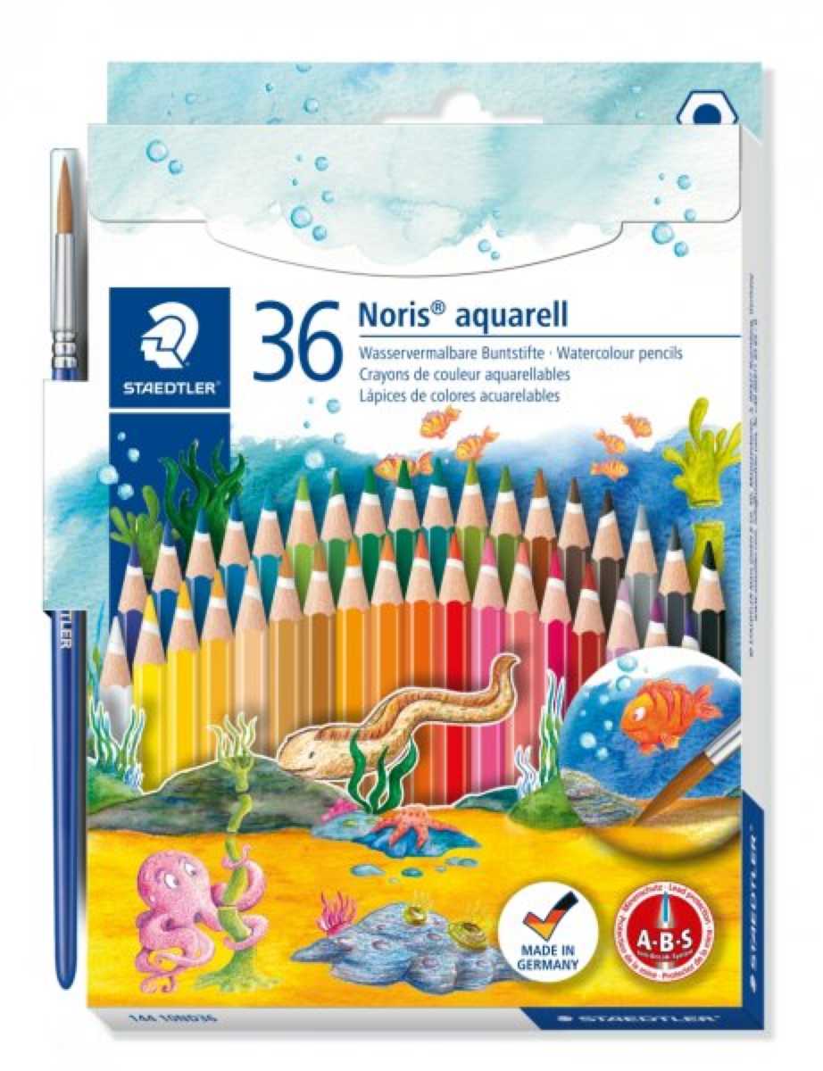 Creion color Noris Aquarell, 36/set, Staedtler