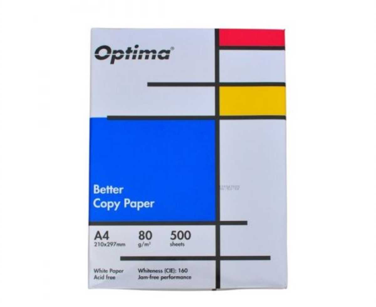 Hârtie copiator A4, 80 g/mp, Optima