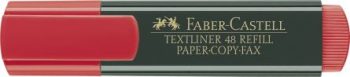 Textmarker roșu 1548, Faber-Castell