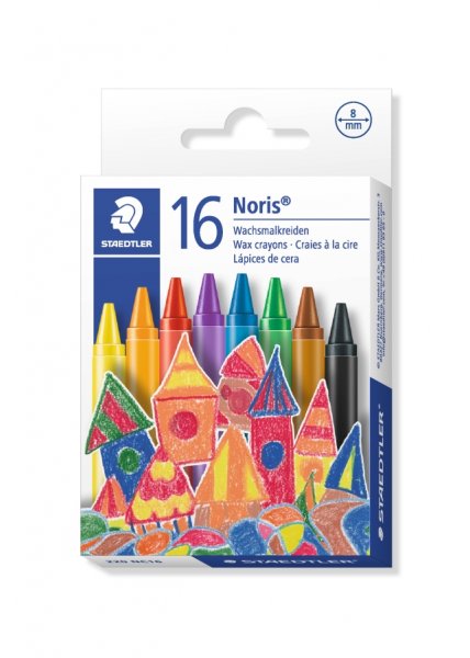 Creion color ceară, Noris, 16/set, Staedtler