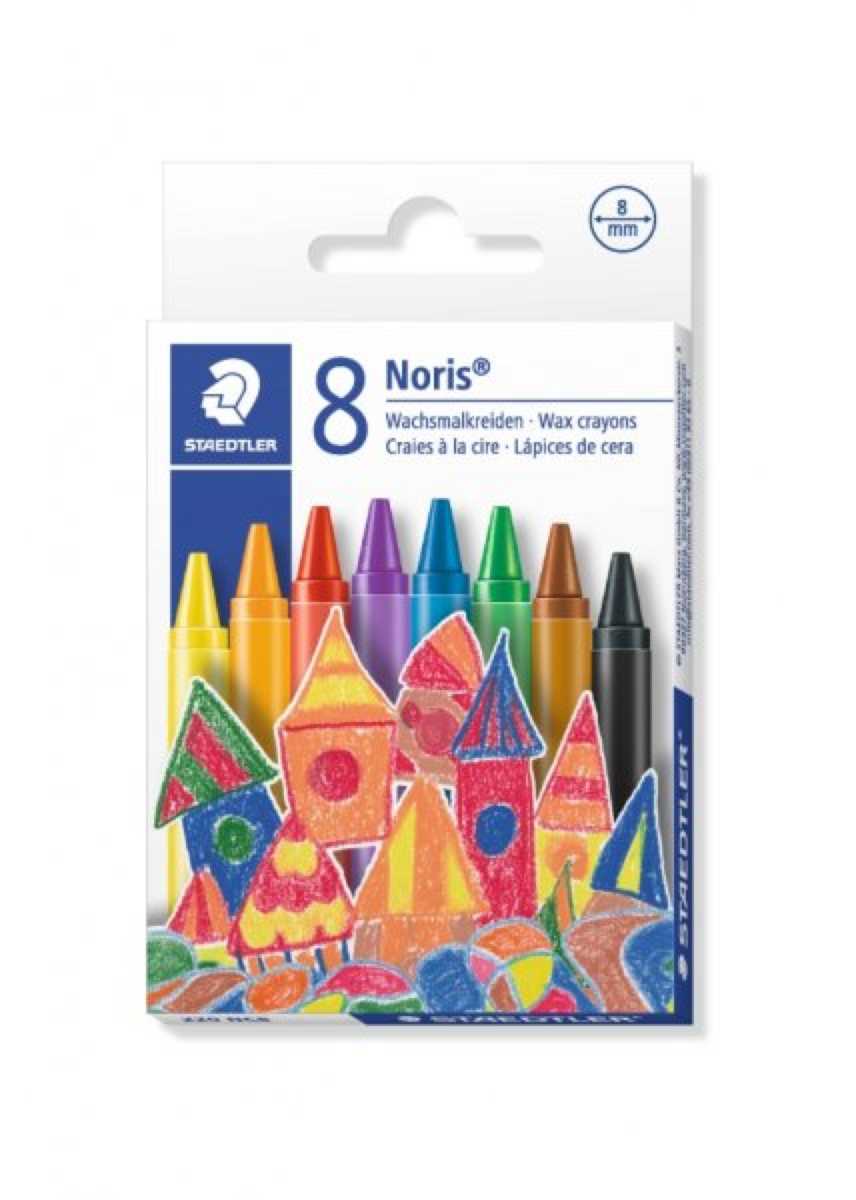 Creion color ceară Noris 8/set, Staedtler
