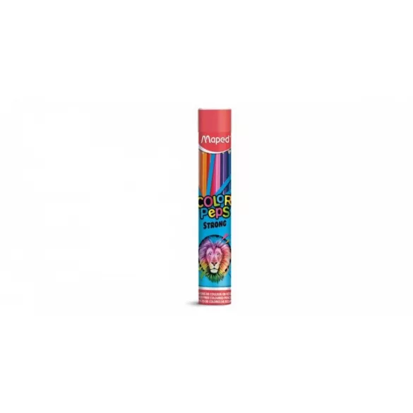 Creioane colorate Maped Color’Peps Strong 12 culori/set metal tube