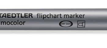 Marker flipchart vârf rotund 2 mm, verde, Staedtler