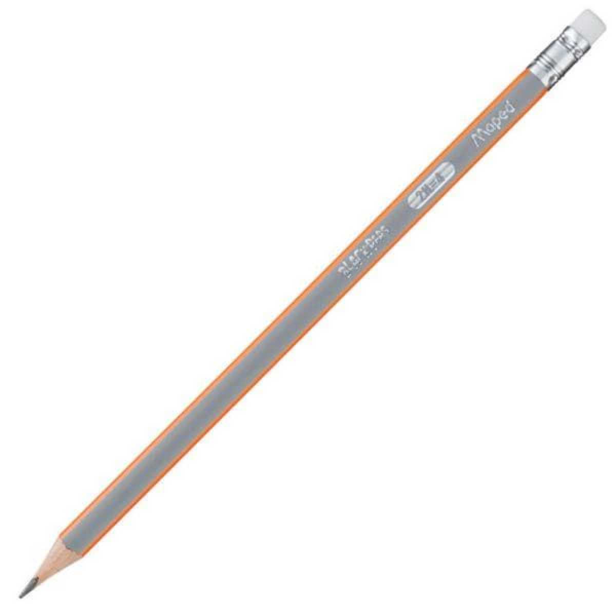 Creion cu guma Maped Black’Peps 2H