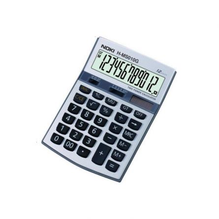 Calculator birou 12 digits, HMS010, gri, Noki