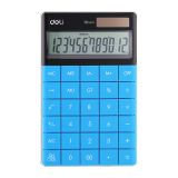 Calculator birou 12 digits modern, albastru, Deli