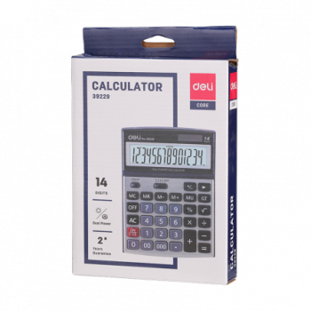 Calculator birou 14 digits metal 39229 Deli