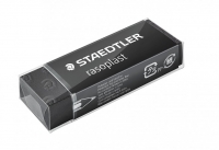 Gumă creion Rasoplast 65 x 23 x 13 mm, negru, Staedtler