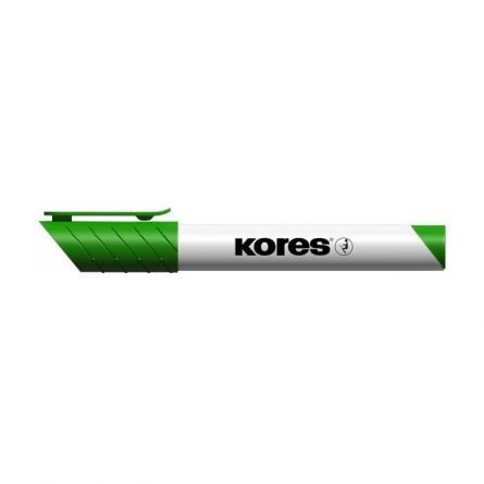 Marker whiteboard verde, 3 mm, Kores