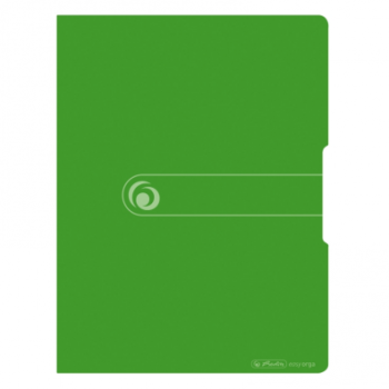 Mapă prezentare A4 PP EOTG, 20 folii, culoare verde, Herlitz