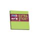 Notes autoadeziv extra-sticky 76 x  76mm, 90 file, Stick’n, verde neon, Hopax