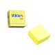 Cub notes autoadeziv 76 x 76 mm, 400 file, Stick’n, galben neon, Hopax