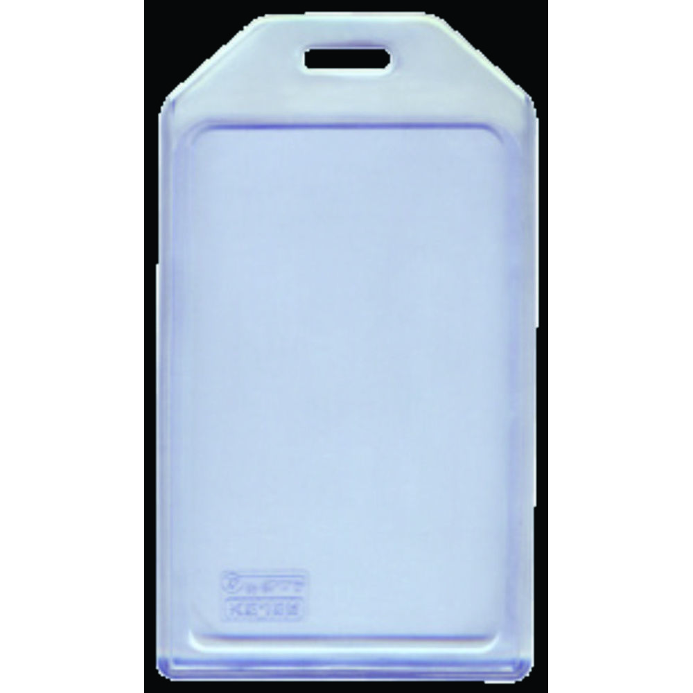 Buzunar PVC flexibil, pentru ID carduri,  54 x 85mm, vertical, 5 buc/set, Kejea, transparent