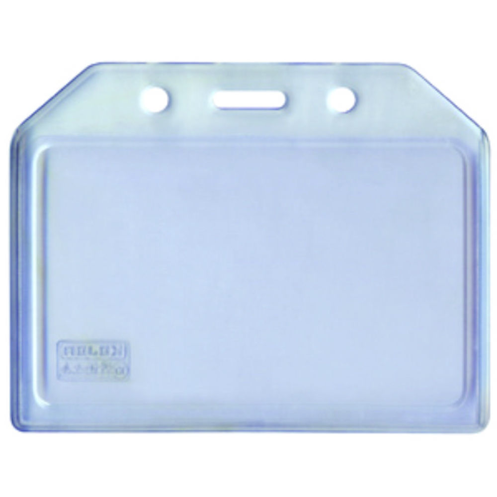 Buzunar PVC flexibil, pentru ID carduri, 105 x  74mm, orizontal, 5 buc/set, Kejea, transparent