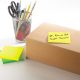 Notes autoadeziv extra-sticky 76 x  76mm, 90 file, Stick’n, galben neon, Hopax