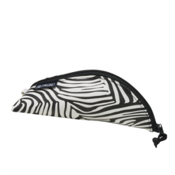 Necessaire model Cocoon, piele sintetică, dimensiune 20,5 x 7 x 10 cm, motiv White