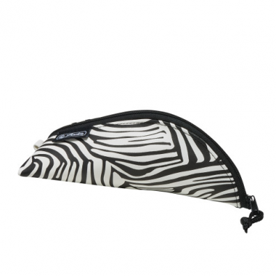 Necessaire model Cocoon, piele sintetică, dimensiune 20,5 x 7 x 10 cm, motiv White