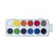 Set acuarela 12 culori, 30 mm, baza albă, Koh-I-Noor