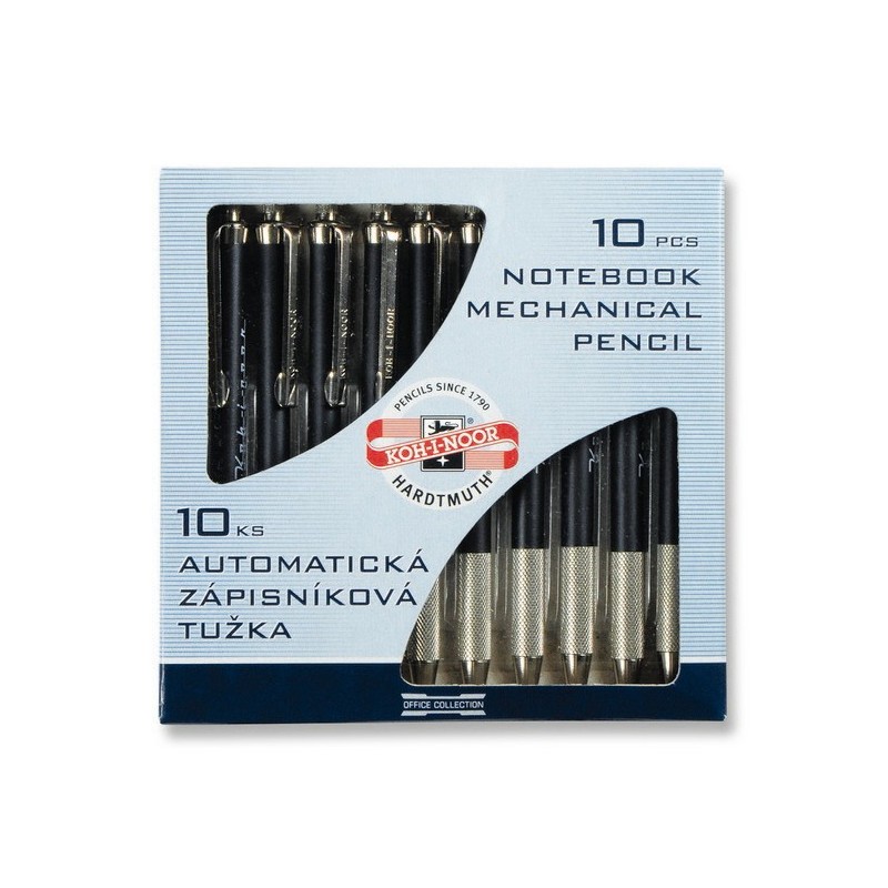 Creion mecanic 2 mm automat metal, ascuțitoare, l 114 mm, Organizer, Koh-I-Noor