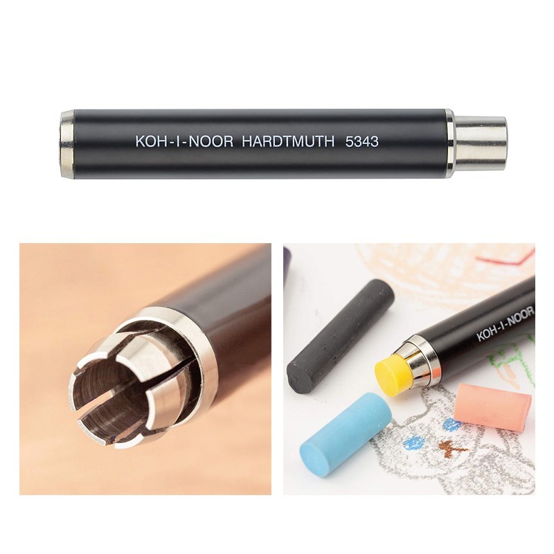Creion mecanic 9 mm METAL 6 petale L 103 MM pentru cretă, Koh-I-Noor
