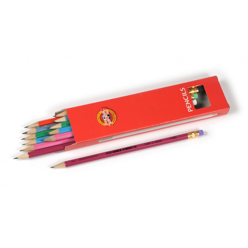 Creion grafit cu gumă  Astra, Koh-I-Noor