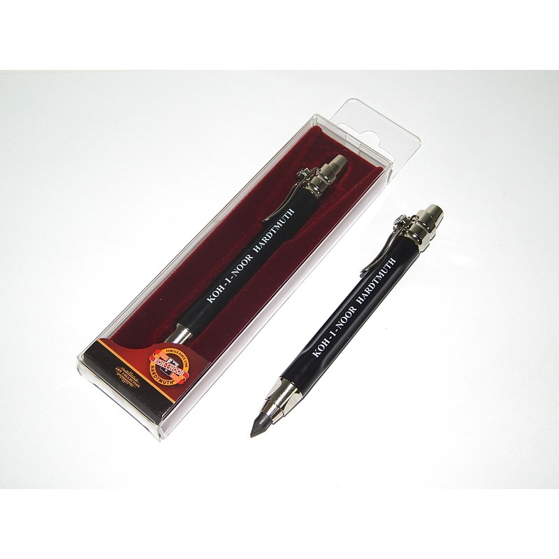 Creion mecanic 5,6 mm, Metal, ascuțitoare  6 petale, L 121 mm, Koh-I-Noor