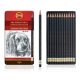 Set creioane grafit Toison D’or, Koh-I-Noor