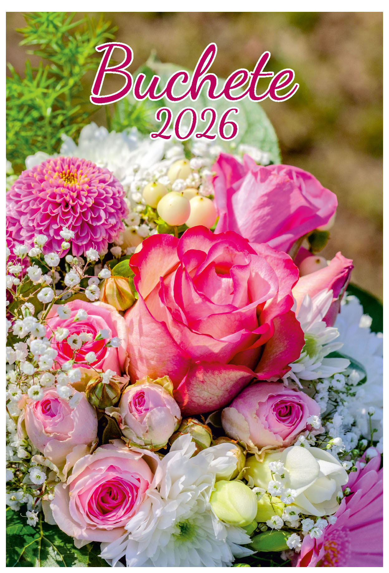 Calendar de perete 2026, Buchete, Darcom