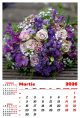 Calendar de perete 2026, Buchete, Darcom
