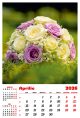 Calendar de perete 2026, Buchete, Darcom