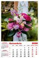 Calendar de perete 2026, Buchete, Darcom
