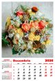 Calendar de perete 2026, Buchete, Darcom