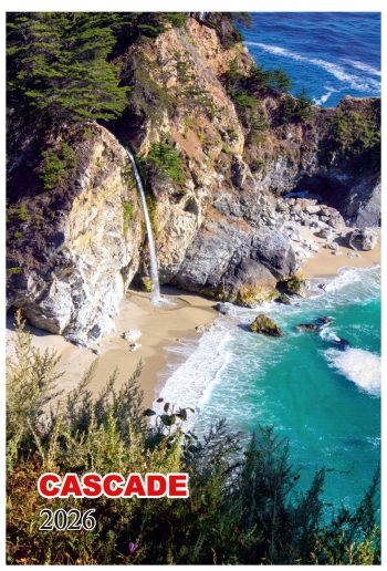 Calendar de perete 2026, Cascade, Darcom