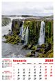 Calendar de perete 2026, Cascade, Darcom