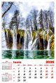 Calendar de perete 2026, Cascade, Darcom