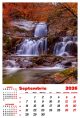 Calendar de perete 2026, Cascade, Darcom