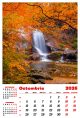 Calendar de perete 2026, Cascade, Darcom