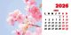 Calendar de birou 2026, Flori, Darcom