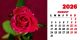 Calendar de birou 2026, Flori, Darcom