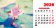 Calendar de birou 2026, Flori, Darcom
