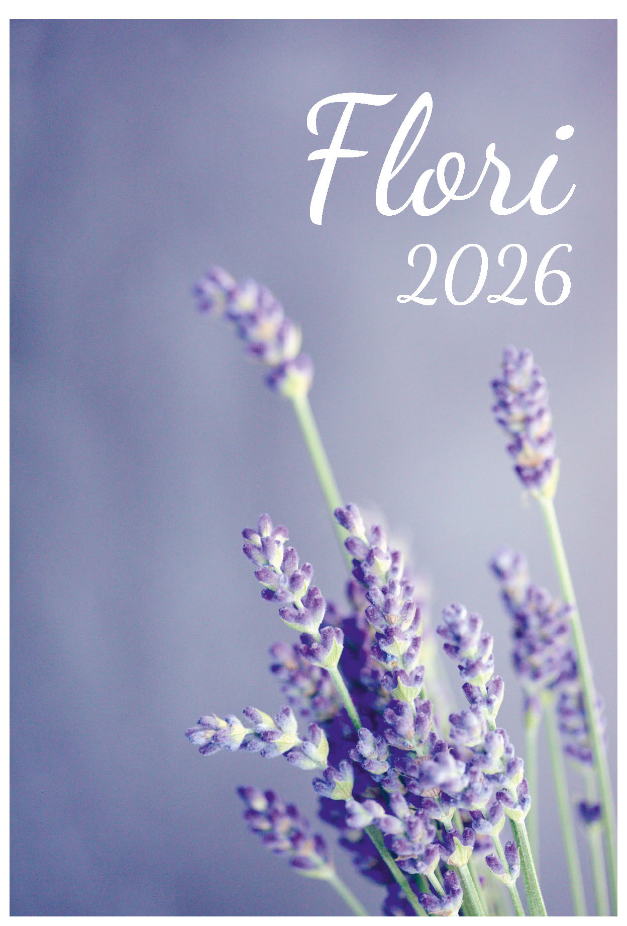 Calendar de perete 2026, Flori, Darcom